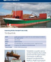 Improving Timber Transport Case Study: Timberlink